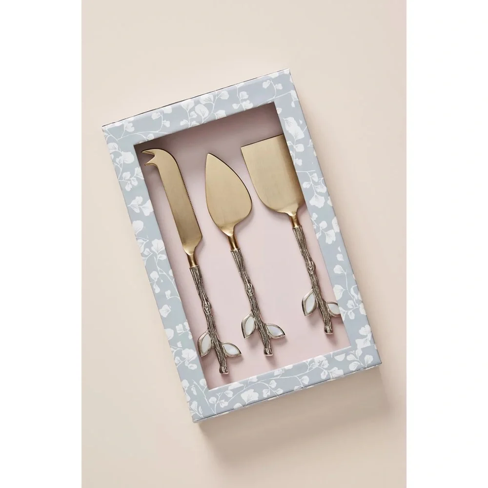 Anthropologie Finn Cheese Knives
